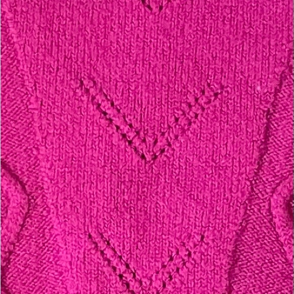 Ted Baker London Pink Knit Ruffle Peplum pullover Sweater - Picture 9 of 14
